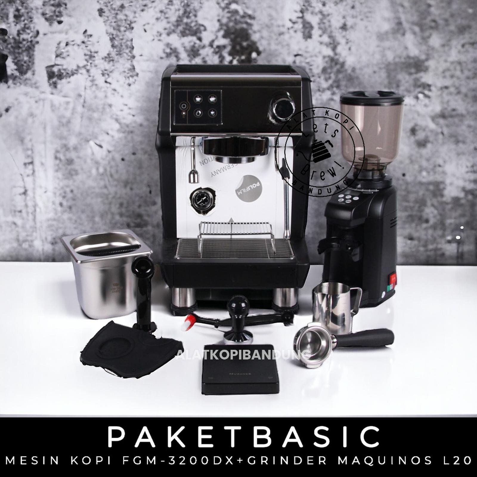 Paket Alat Usaha Kedai Kopi Susu Mesin FCM 3200DX Basic Espresso base – LD-018