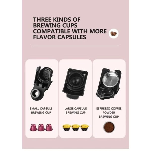 Aistan Mesin Kopi Espresso 3 in 1 Coffee Maker 19 Bar 1450W 600ml AUTO ...