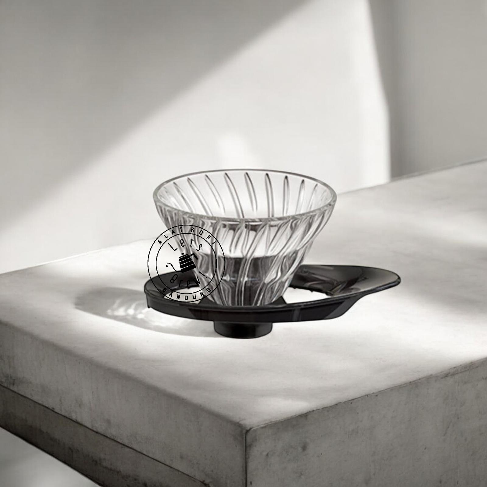 Hario Dripper V60 Glass Kaca / Dripper hario Kaca / Hario Dripper / Dripper kaca